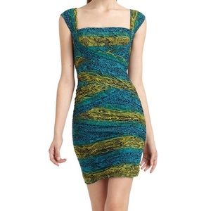 BCBG MAXAZRIA Ivita Sneakeskin Dress XXS